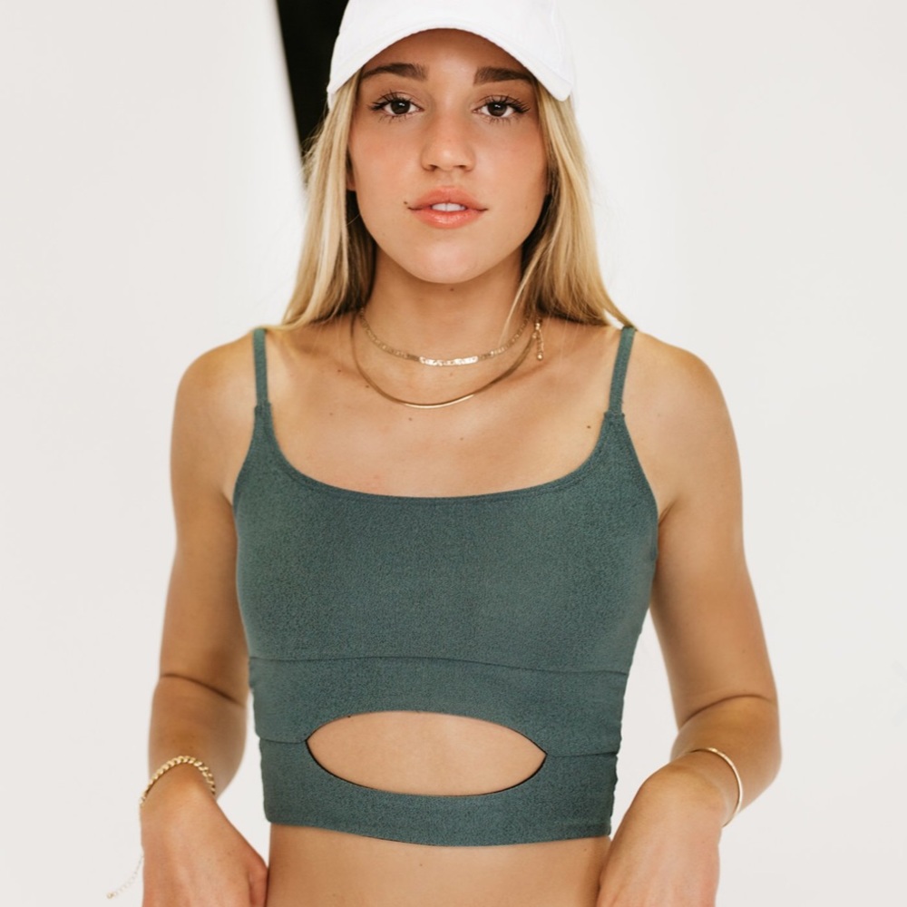 Five Dancewear Green Flex Tank 🌿